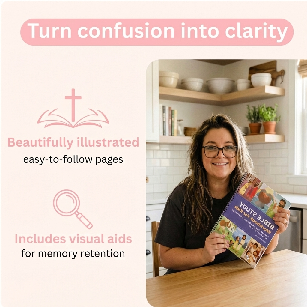Bible Study Workbook For Kids
